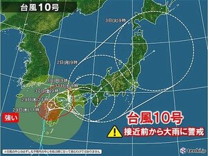 台風の動向