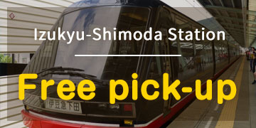 Izukyu-Shimoda Station [Free pick-up]